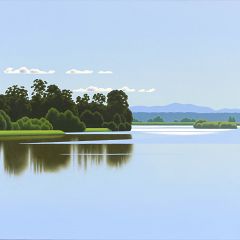 Guy Gilmour

_Big river_
92x102cm acrylic on polyester